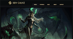 Desktop Screenshot of deivcalviz.com