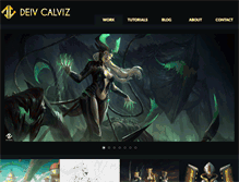 Tablet Screenshot of deivcalviz.com